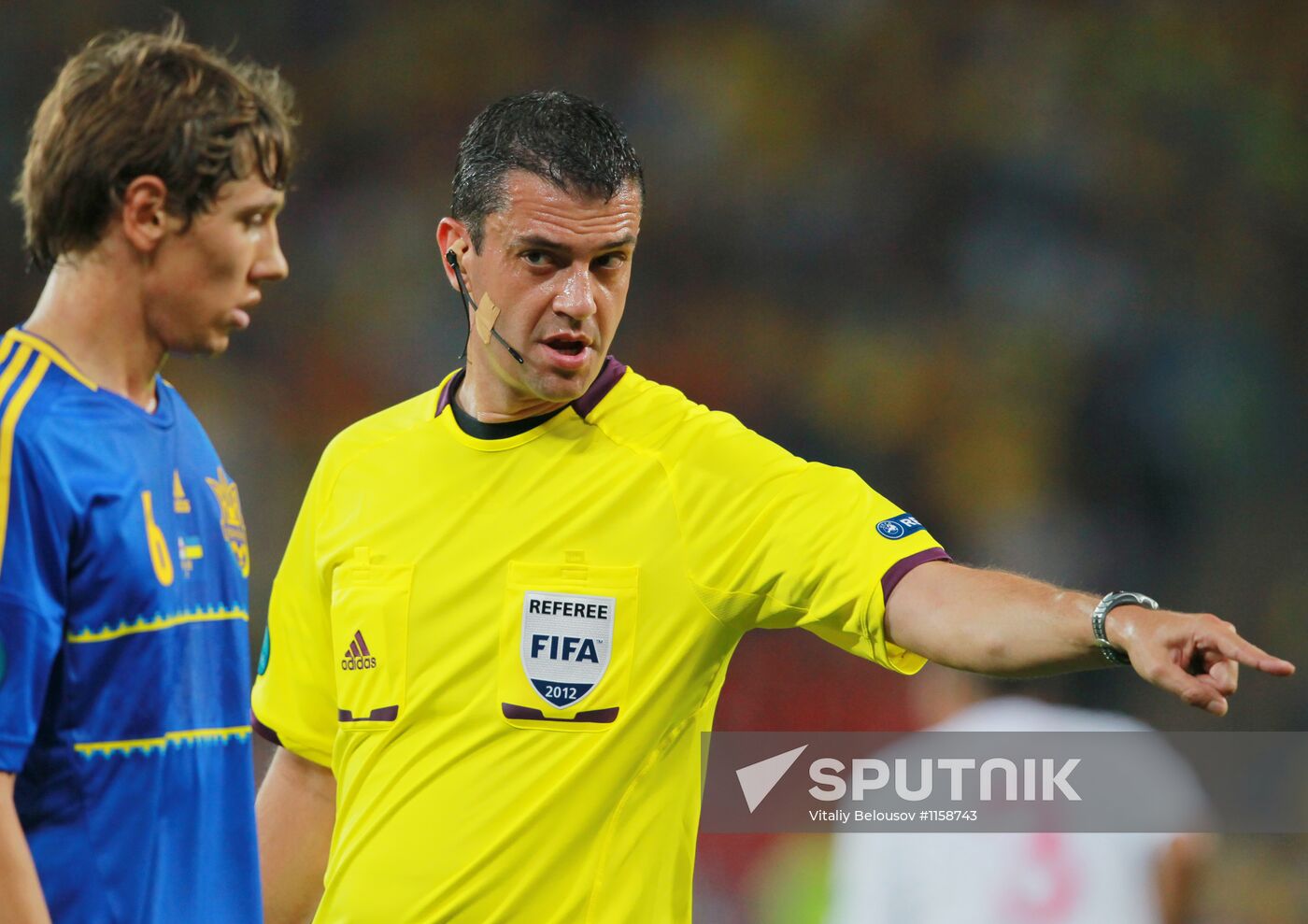 Football. Euro 2012. England vs. Ukraine