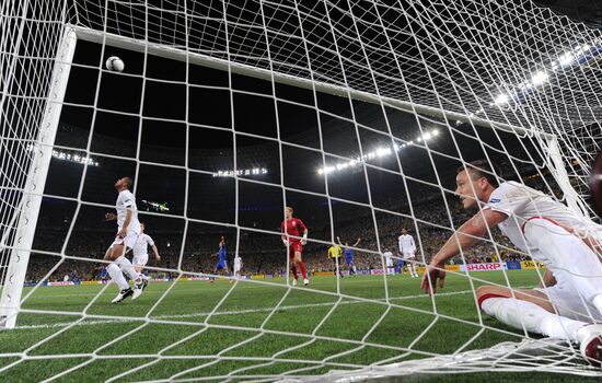 Football. Euro 2012. England vs. Ukraine