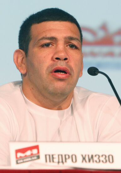 Official weigh-in of Fedor Emeliyanenko and Pedro Rizzo