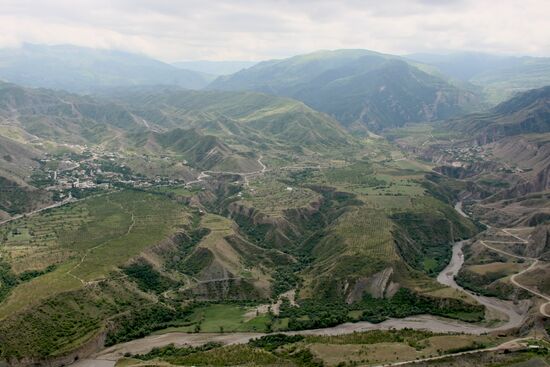 Views of Gunib District, Dagestan