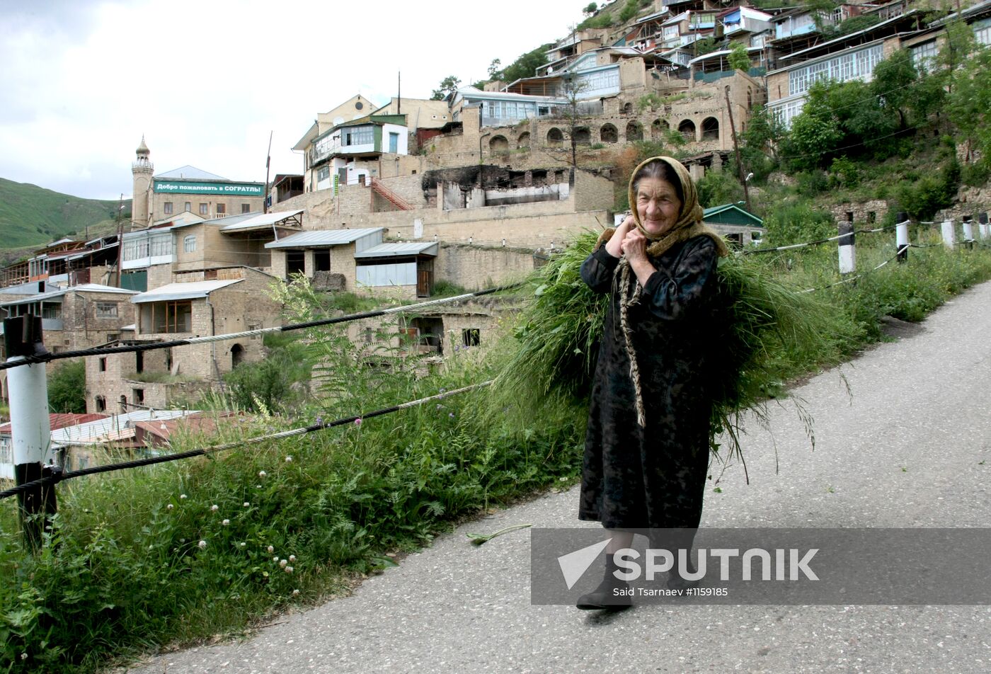 Life of villagers in Gunib District, Dagestan