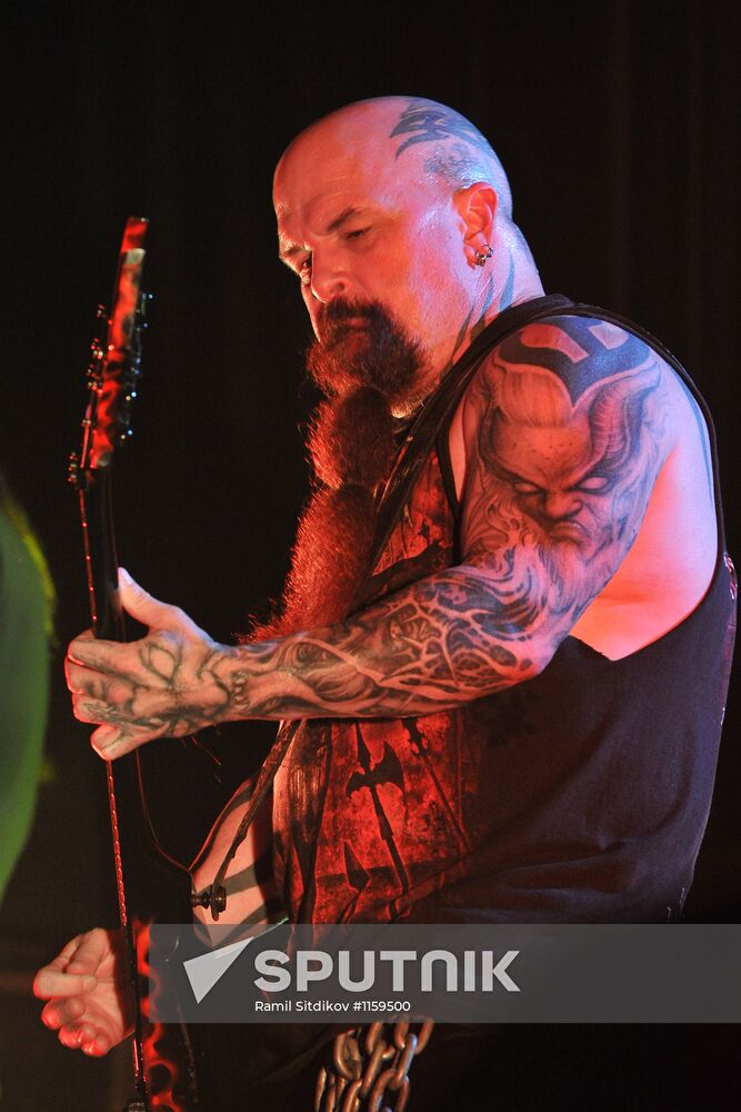 Slayer band in concert