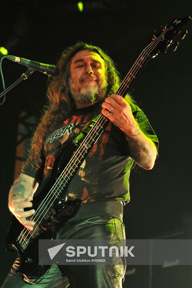 Slayer band in concert