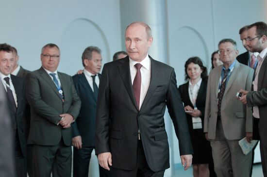 President Putin addresses SPIEF 2012