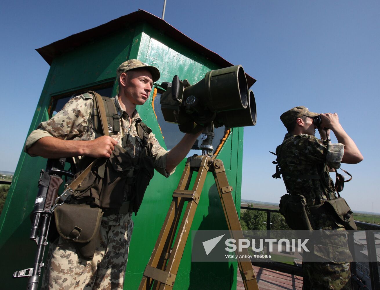 Frontier post in Amur Region