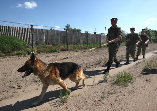 Frontier post in Amur Region