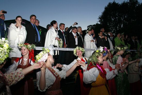 Sberbank Night at the 2012 SPIEF