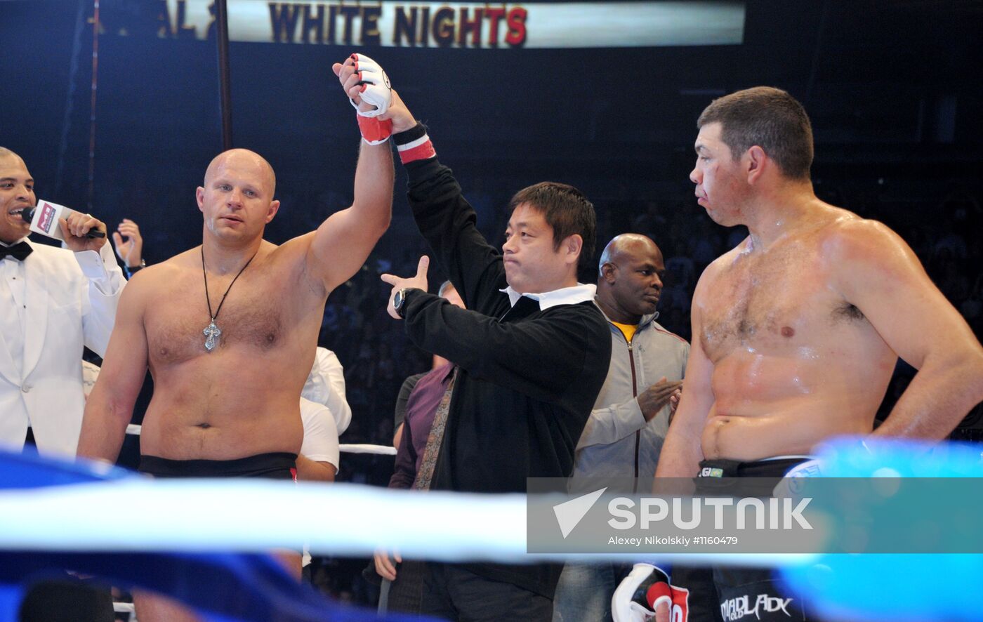 Mixed martial arts. Fedor Emelianenko vs. Pedro Rizzo