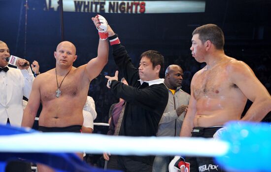 Mixed martial arts. Fedor Emelianenko vs. Pedro Rizzo