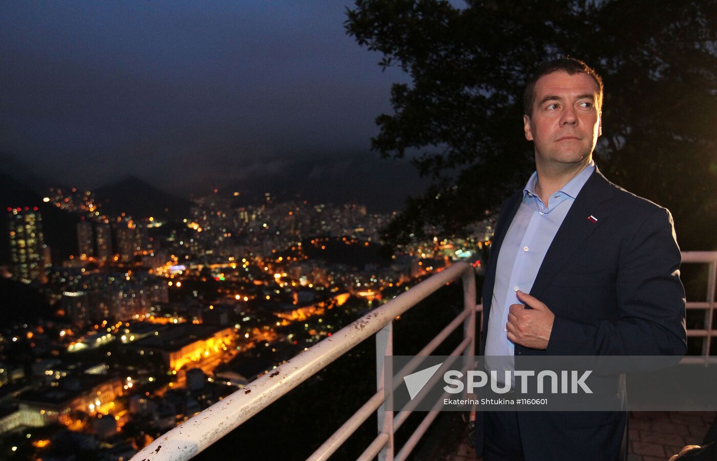 D. Medvedev takes part in UN Conference in Brazil