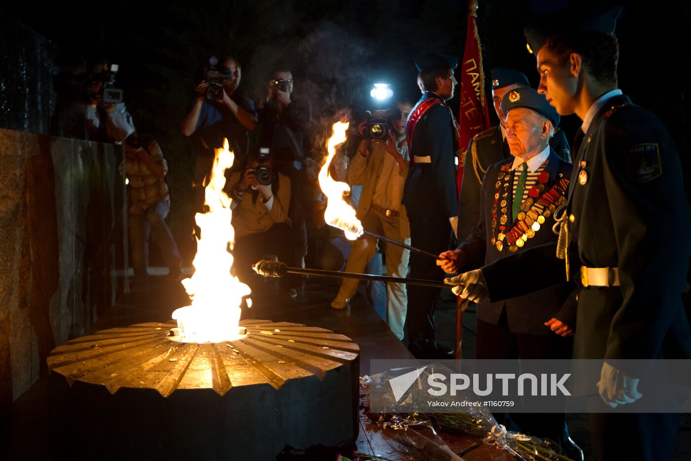 "Memory Candle" vigil in Tomsk