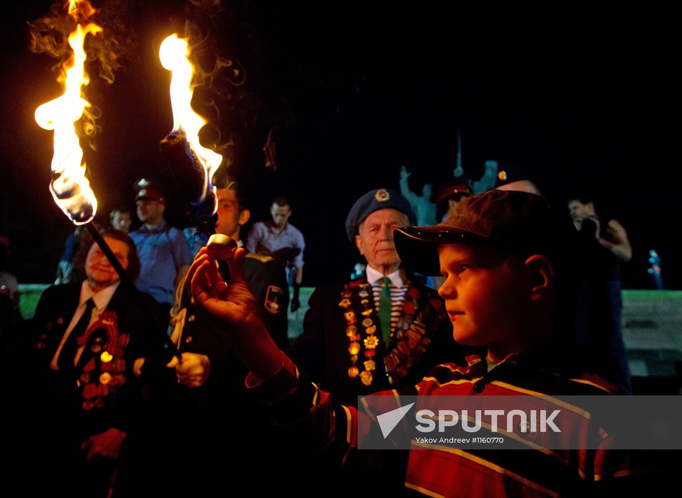 "Memory Candle" vigil in Tomsk