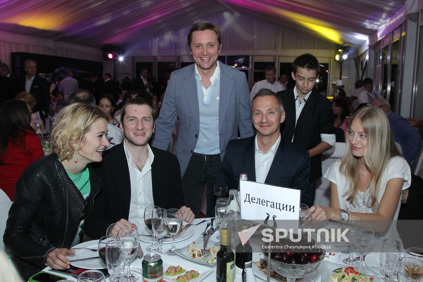 34th Moscow International Film Festival opening party