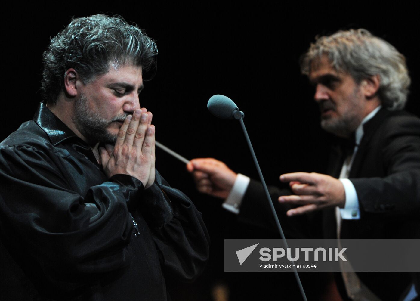 Opera singer Jose Cura performs at State Kremlin Palace