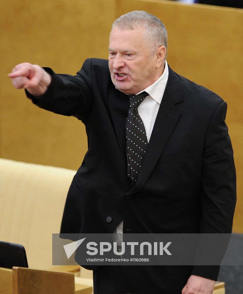 State Duma plenary session