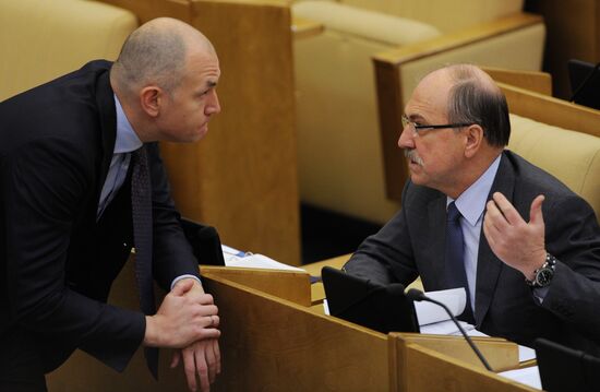 State Duma plenary session