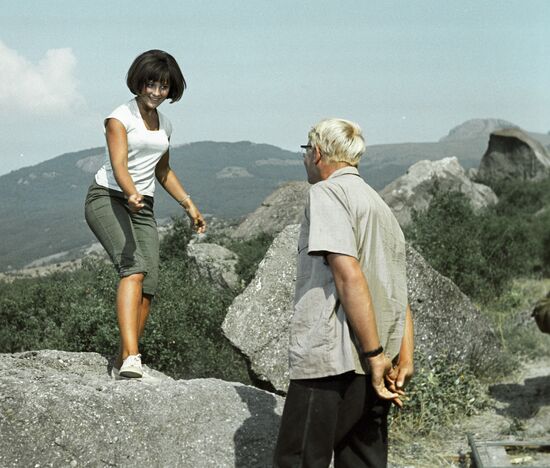 Still from film "Kidnapping, Caucasian Style"