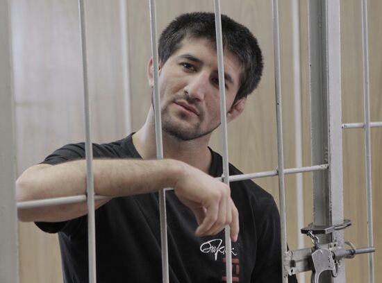 Court hearing of athelete Rasul Mirzayev's case