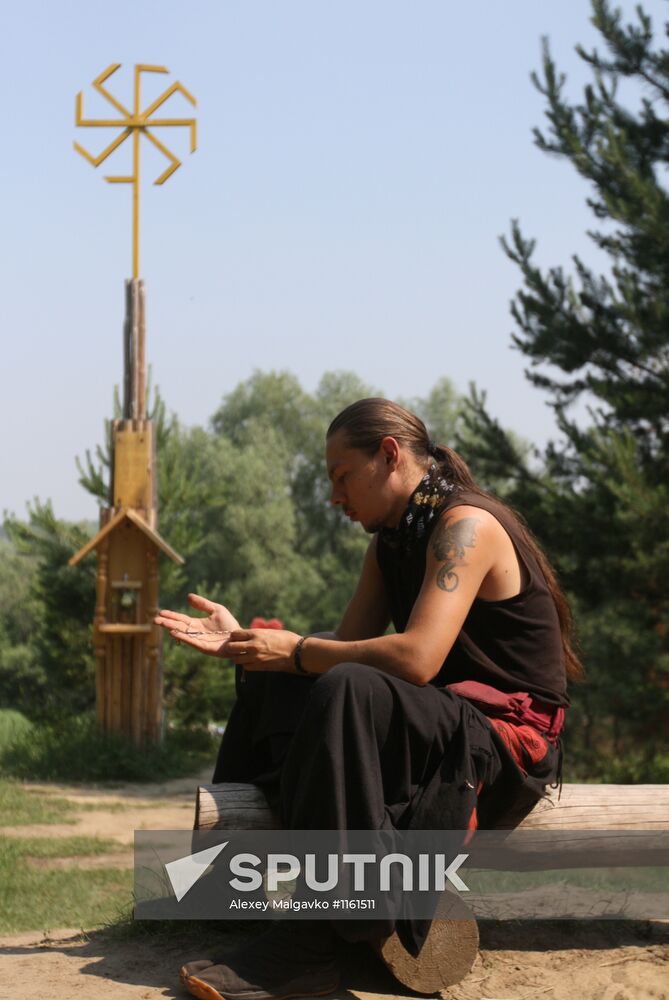 Life in village of Okunevo, Omsk Region