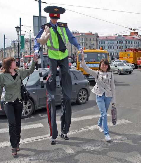 Traffic police officer