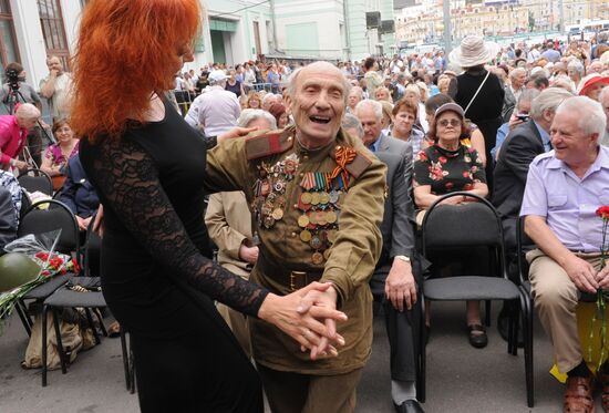 Rally "Moscow. Belarusian railway station. June 22, 1941"