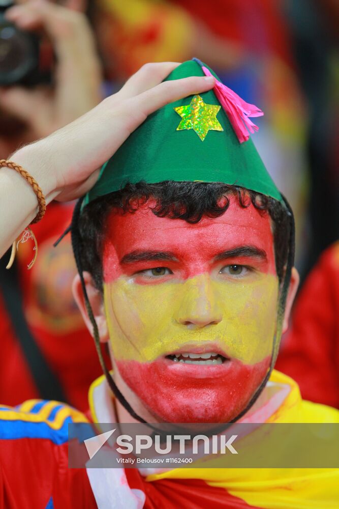 UEFA Football Euro 2012. Spain vs. France