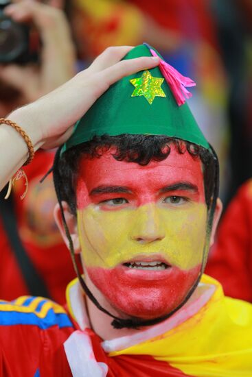 UEFA Football Euro 2012. Spain vs. France