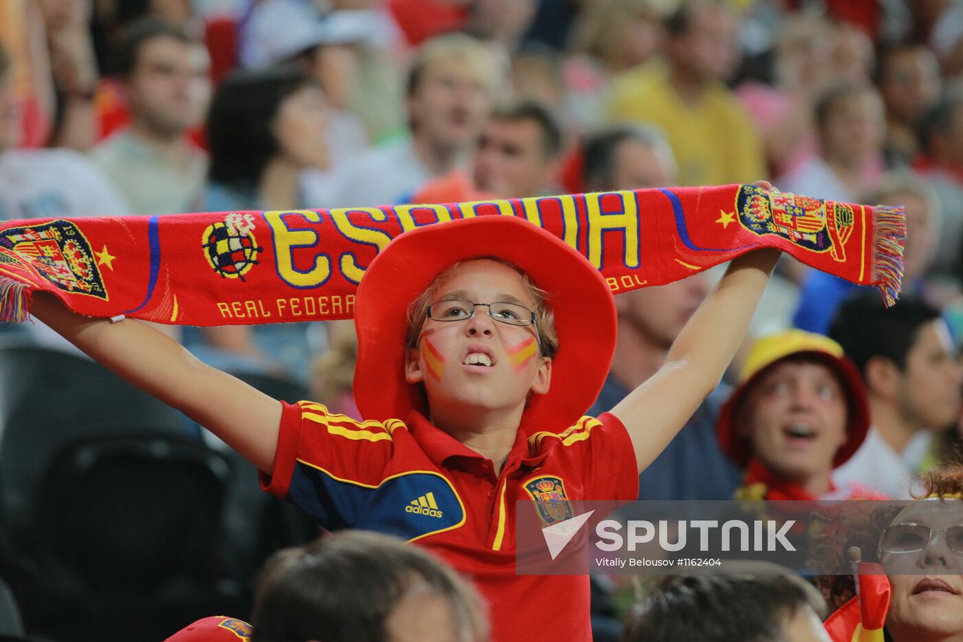 UEFA Football Euro 2012. Spain vs. France