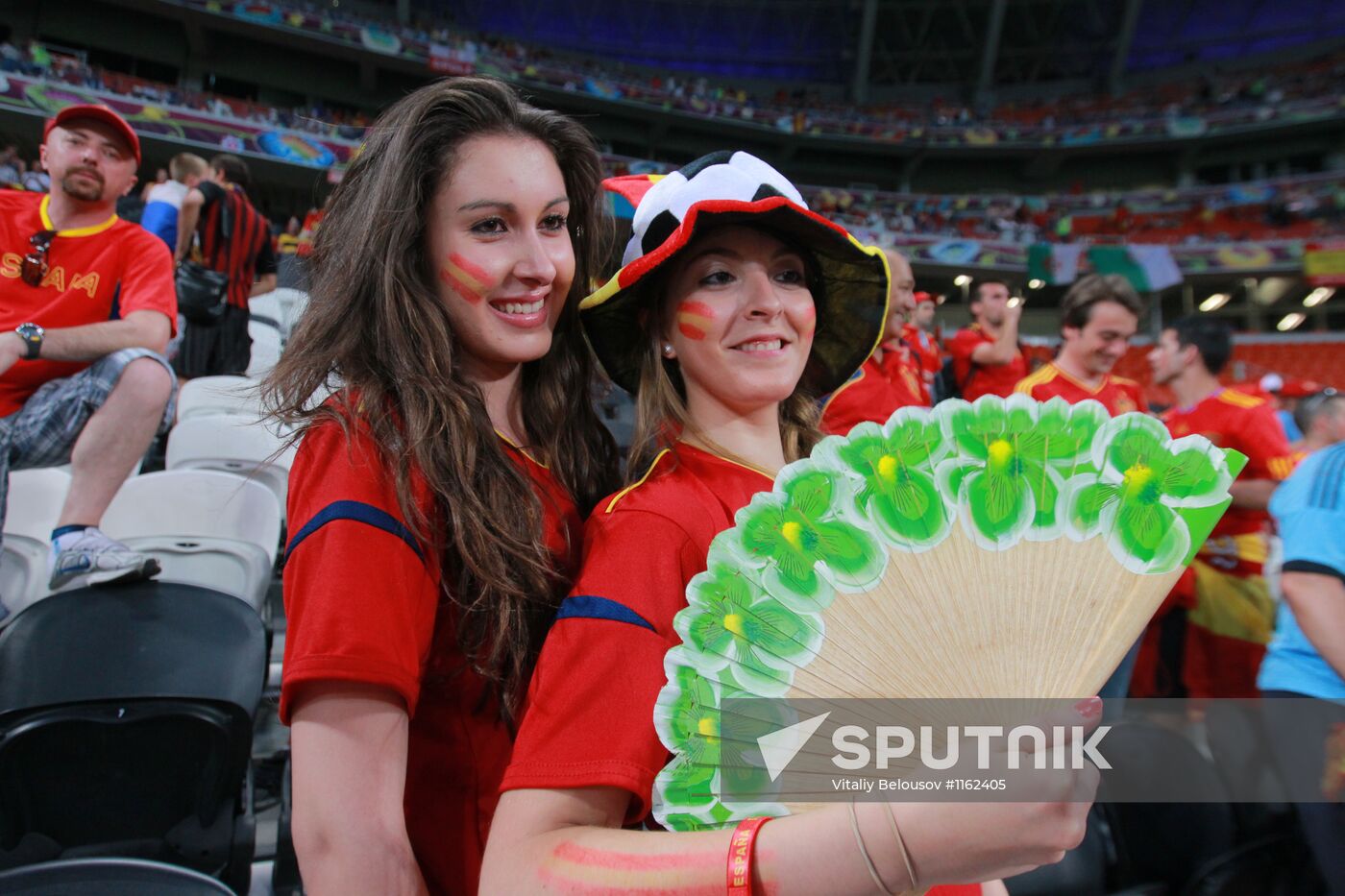 UEFA Football Euro 2012. Spain vs. France
