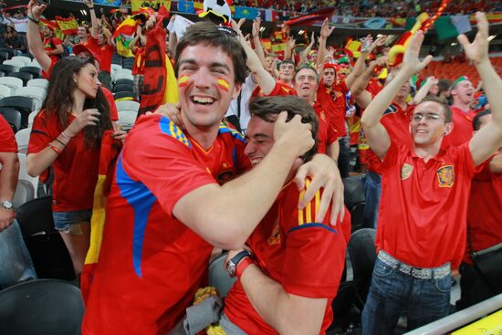 UEFA Football Euro 2012. Spain vs. France