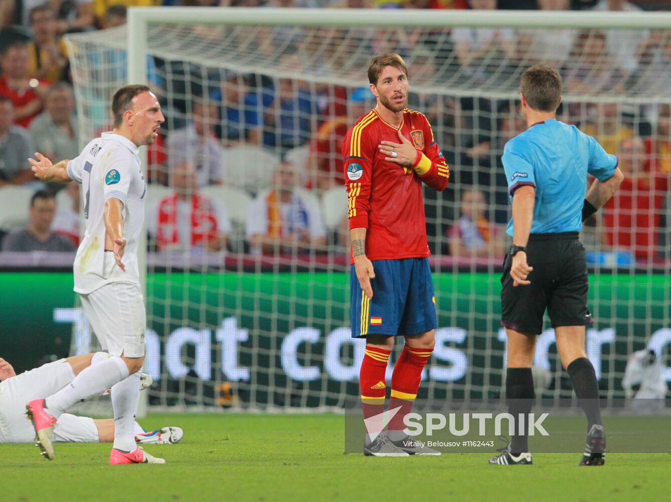 UEFA Football Euro 2012. Spain vs. France