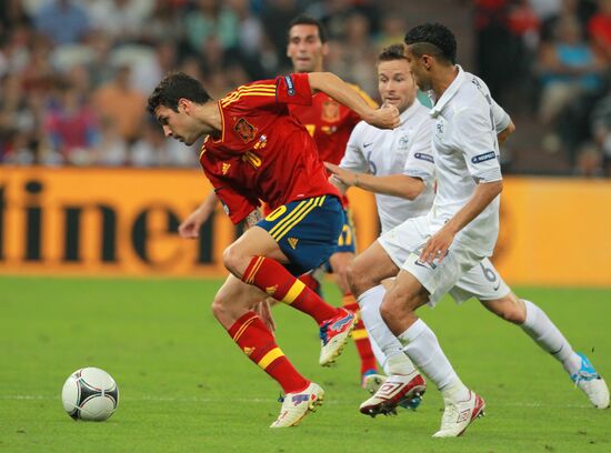 UEFA Football Euro 2012. Spain vs. France