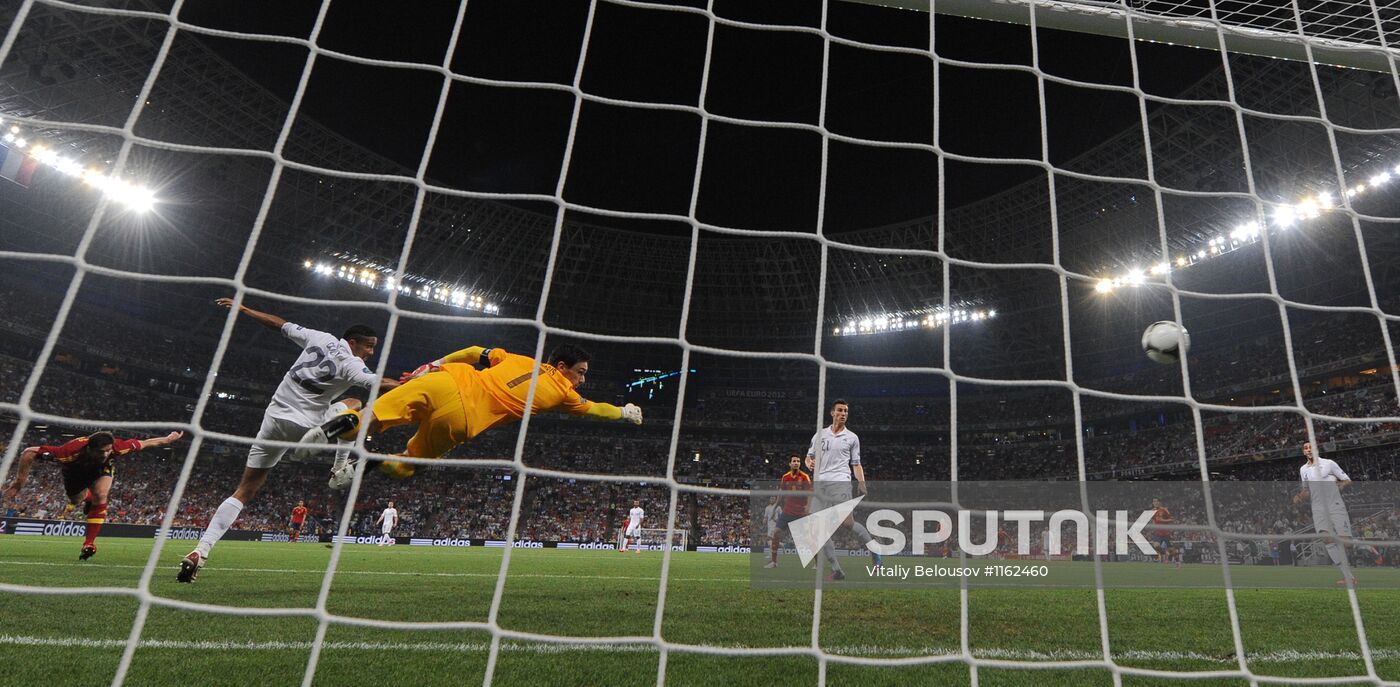 UEFA Football Euro 2012. Spain vs. France