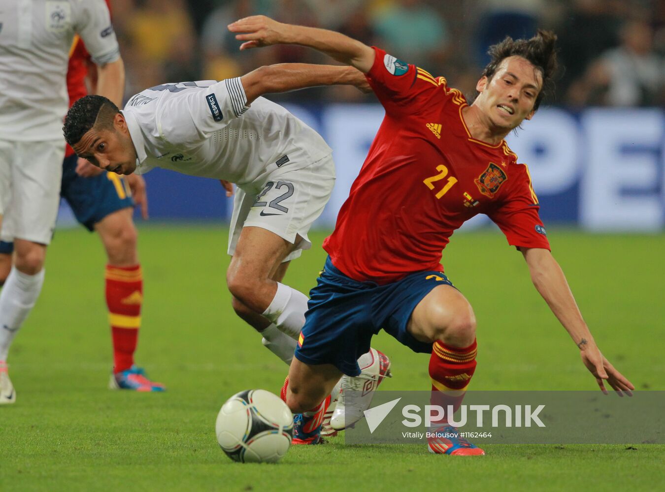 UEFA Football Euro 2012. Spain vs. France