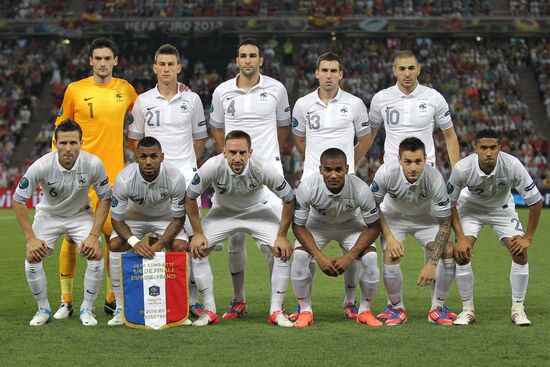 UEFA Football Euro 2012. Spain vs. France