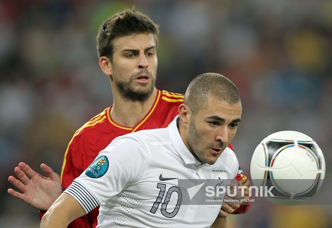 UEFA Football Euro 2012. Spain vs. France