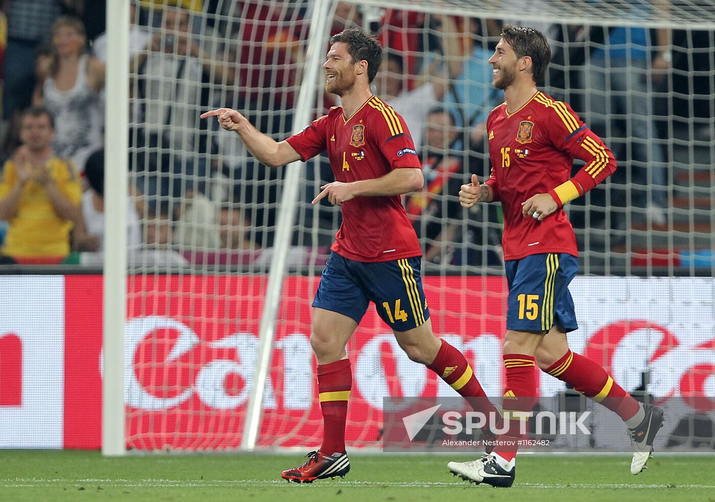 UEFA Football Euro 2012. Spain vs. France
