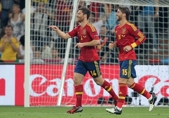 UEFA Football Euro 2012. Spain vs. France