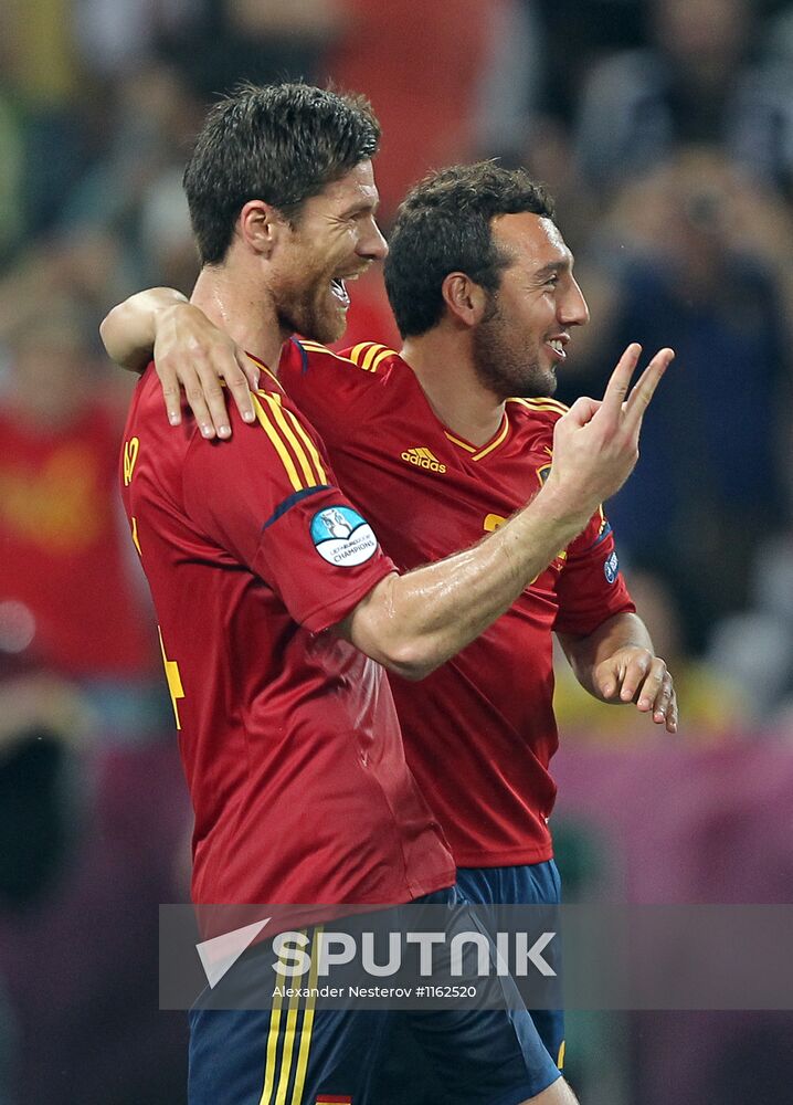 UEFA Football Euro 2012. Spain vs. France