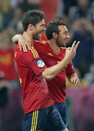 UEFA Football Euro 2012. Spain vs. France