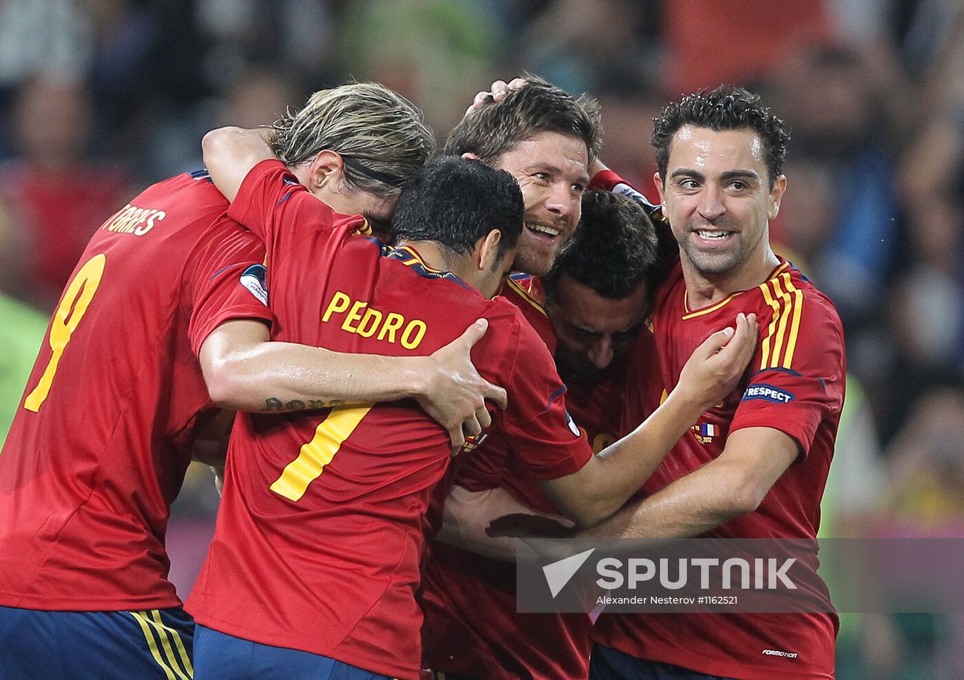 UEFA Football Euro 2012. Spain vs. France