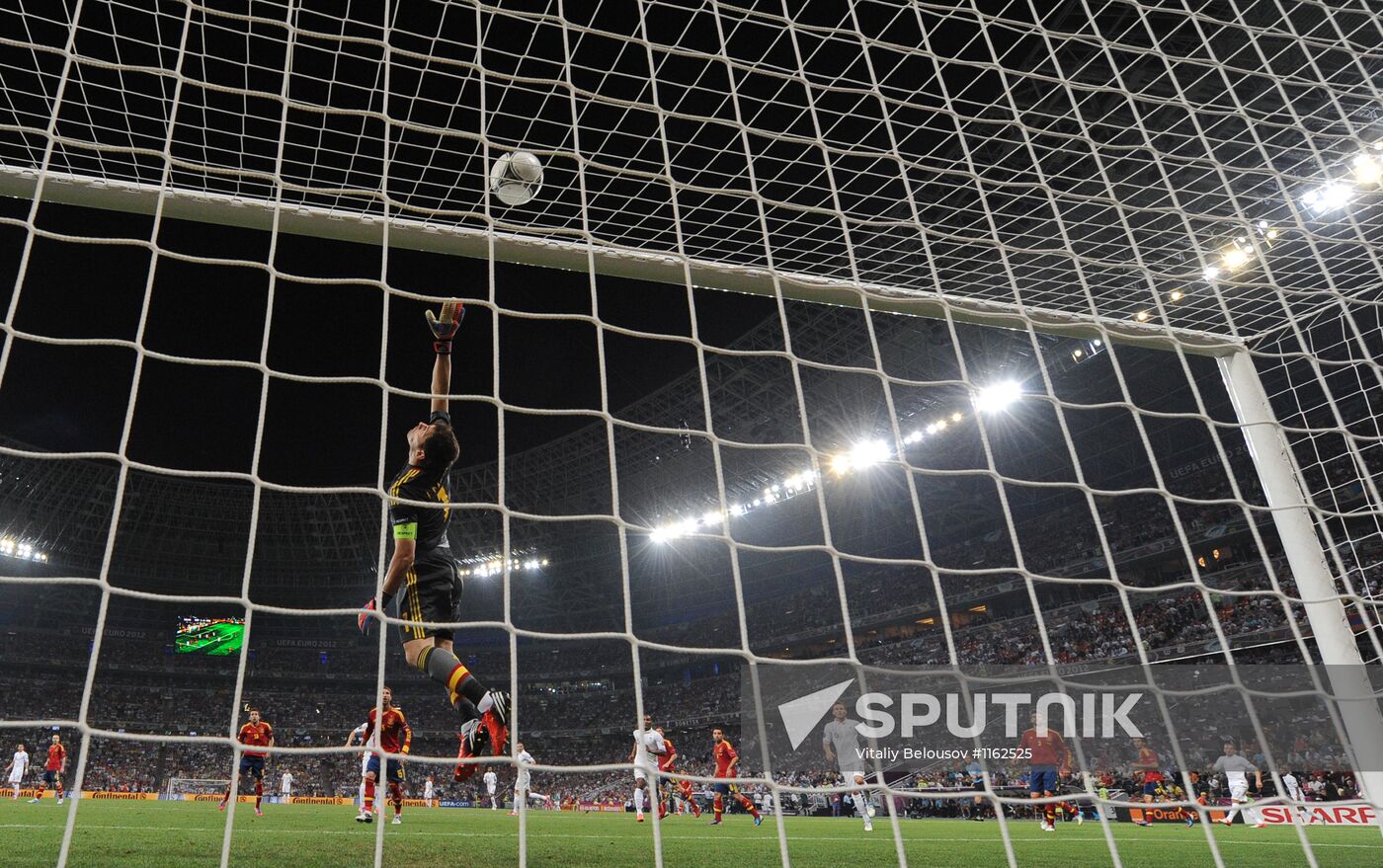 UEFA Football Euro 2012. Spain vs. France