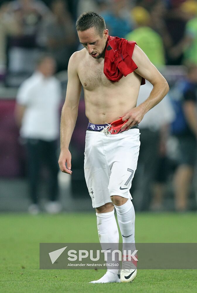 UEFA Football Euro 2012. Spain vs. France