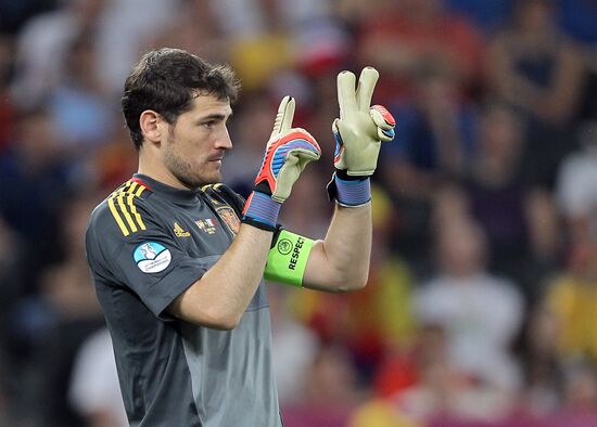 UEFA Football Euro 2012. Spain vs. France