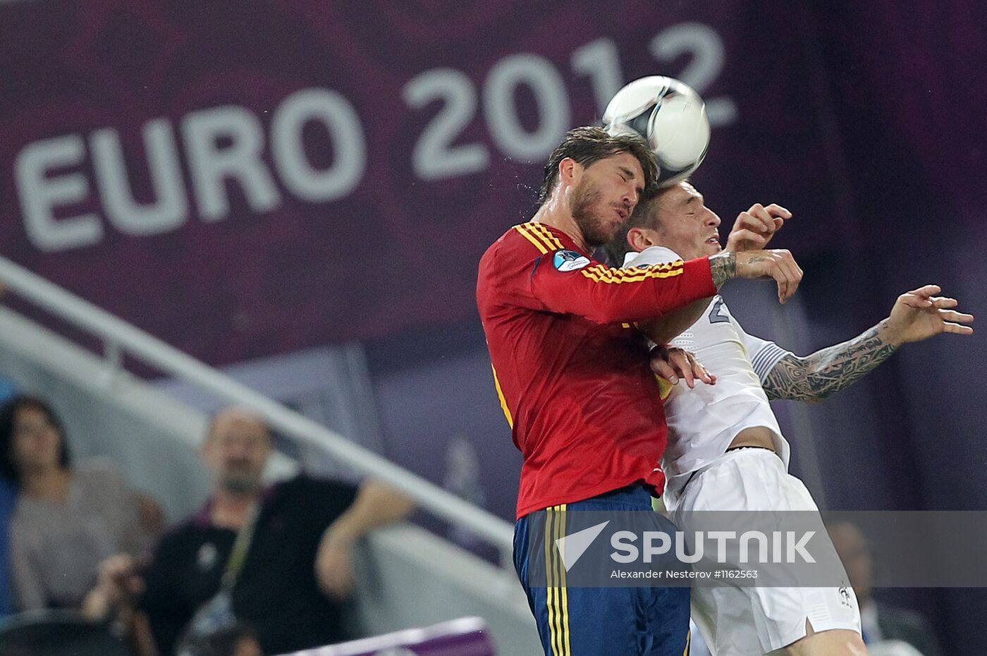 UEFA Football Euro 2012. Spain vs. France