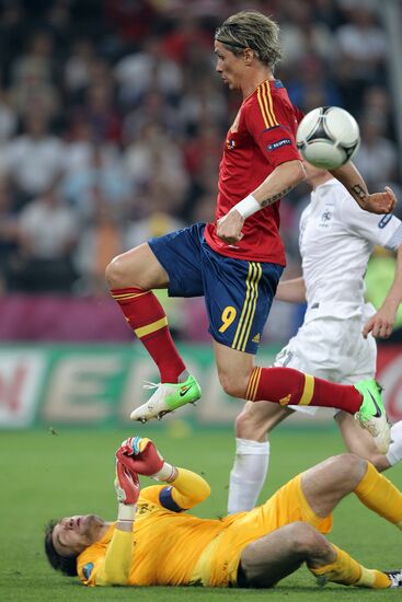 UEFA Football Euro 2012. Spain vs. France