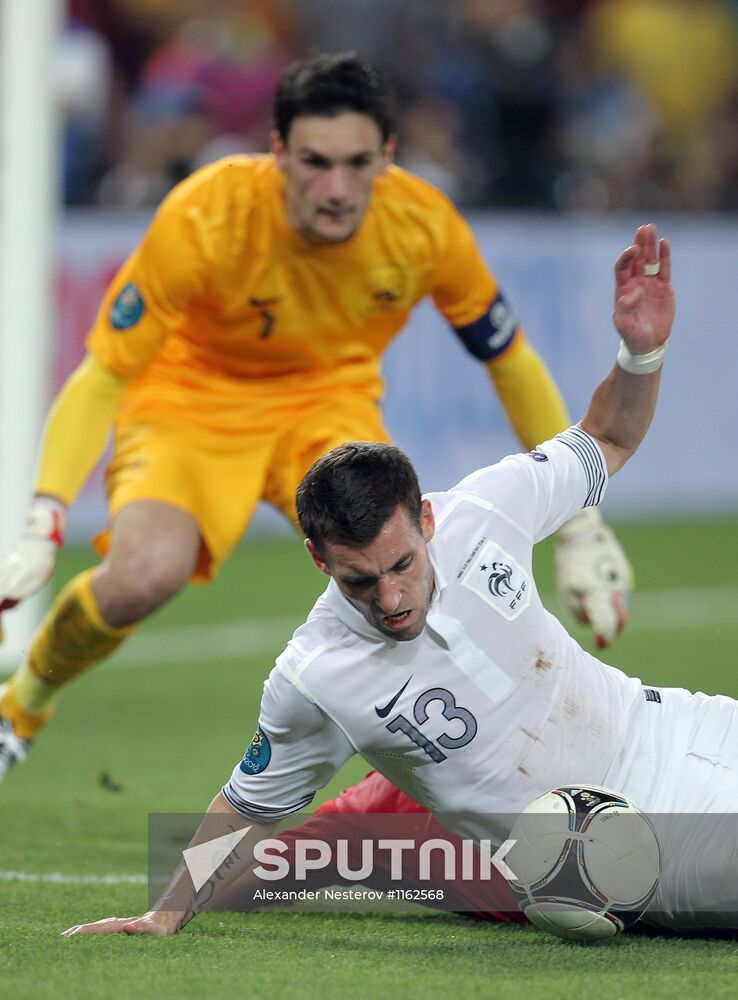 UEFA Football Euro 2012. Spain vs. France