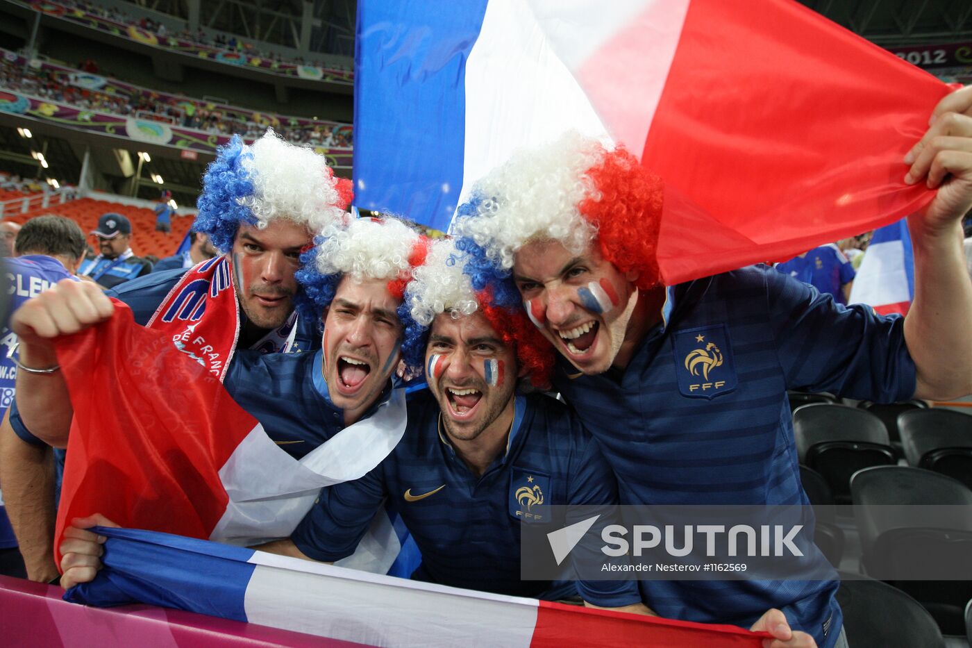 UEFA Football Euro 2012. Spain vs. France
