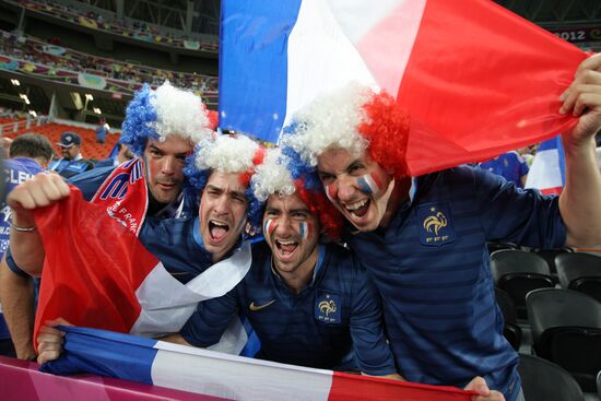 UEFA Football Euro 2012. Spain vs. France