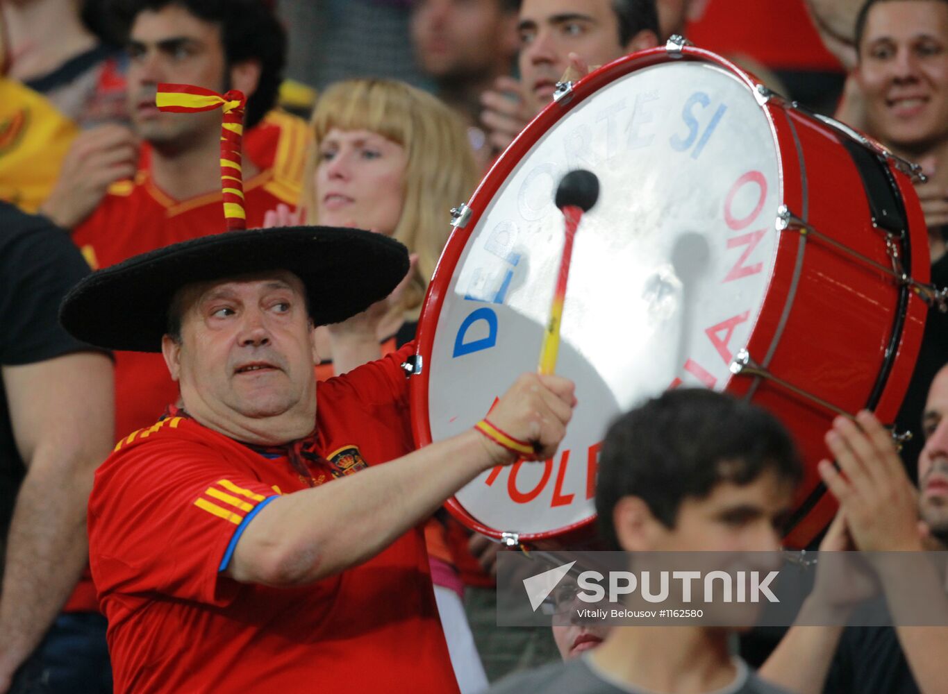 UEFA Football Euro 2012. Spain vs. France